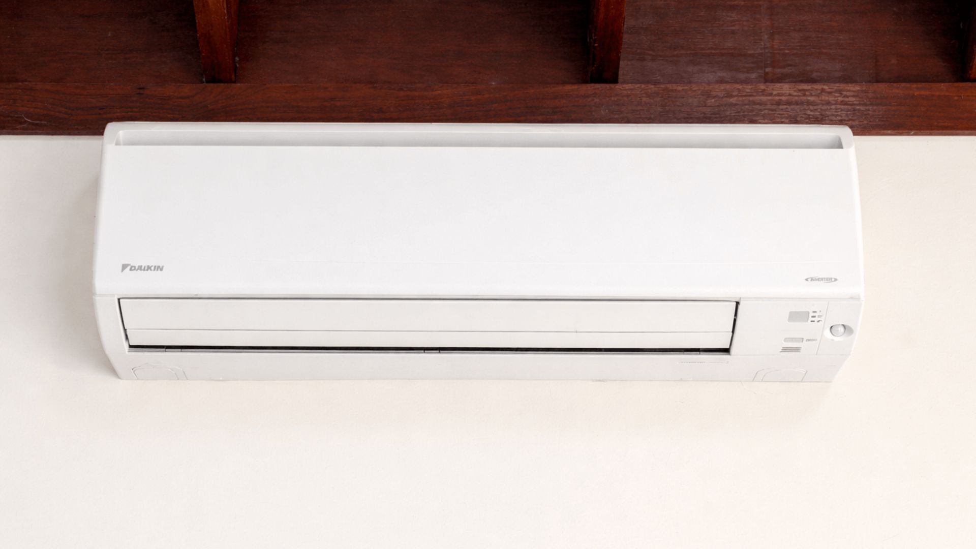 Veranda downlights at night